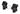 Tri-Side Rail 25.4mm / 30mm Mount Rings - Black-Aim-O-