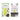 GEAR TIE REUSABLE RUBBER TWIST TIE(TM) (2pcs), Yellow NEON - length 6"-NITE IZE-