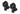 M10 Mount Rings 25.4mm / 30mm - Black Mounts Aim-O