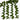 KMCS Adaptive Leafstrip - Green Mimetismo Kicking Mustang