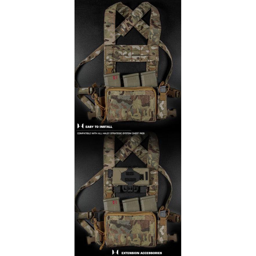 Chest Rig Molle Expansion panel - Black – Viper Tactical