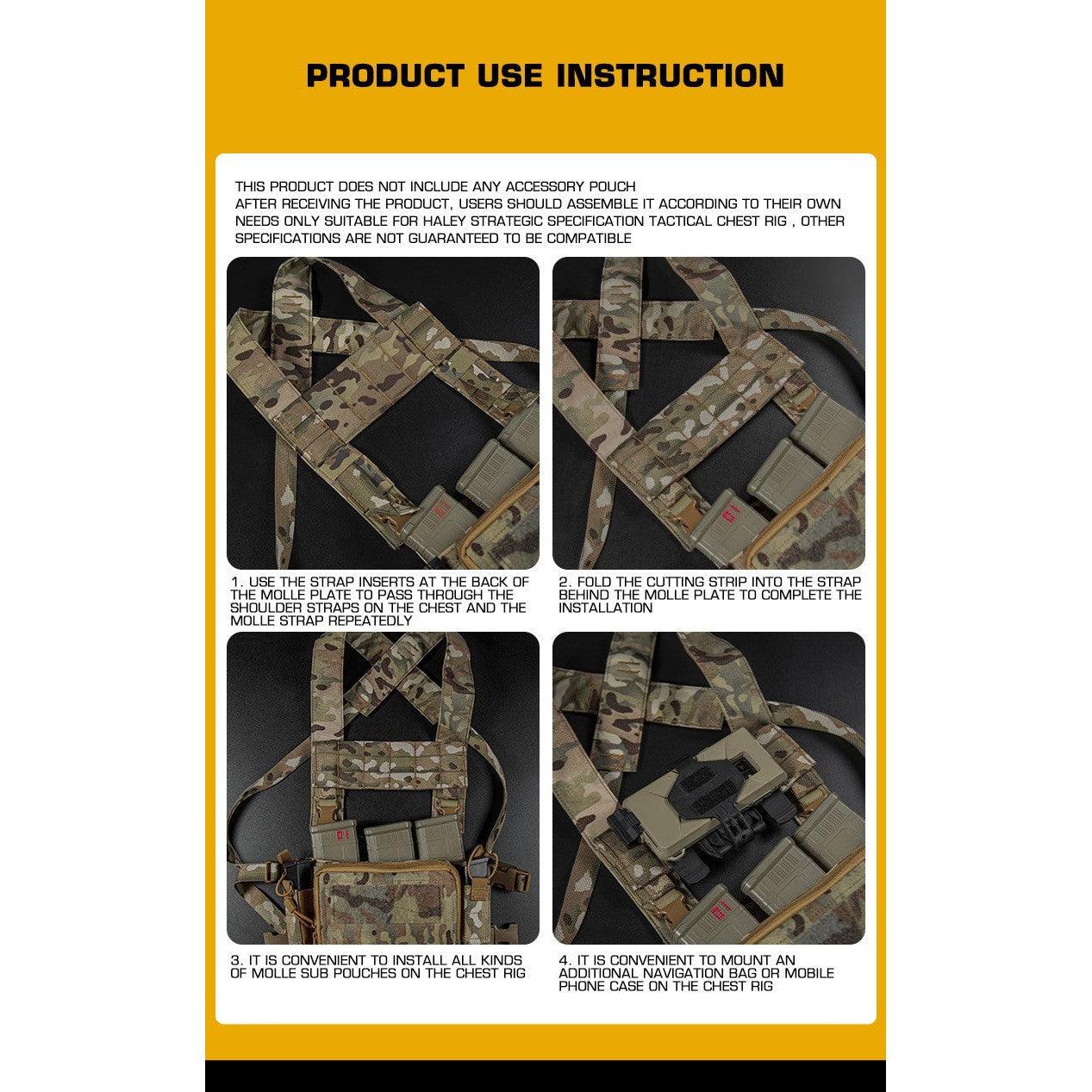 Chest Rig Molle Expansion panel - MC – Viper Tactical